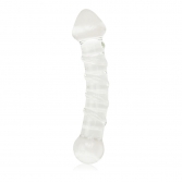  Dop anal din scticla Glass Romance Clear 17,8 cm