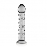  Dop anal din sticla Glass Romance Clear 17,8 cm