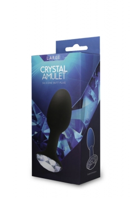 Dop anal LARGE CRYSTAL AMULET SILICON