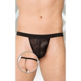  06 Tanga sexy barbati - Negru - S/L