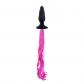  Dop anal cu coada Unicorn Tails - Pink