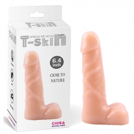 Dildo cu testicule Spread Me 16,5 cm