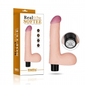 VIBRATOARE - Vibratoare realistice - Vibrator REAL SOFTEE 20 cm