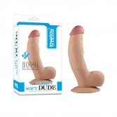  Dildo cu ventuza The Ultra Soft Dude 21 cm