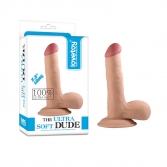  Dildo cu ventuza The Ultra Soft Dude 18 cm