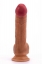 Dildo cu ventuza Dual-layered Silicon 20 cm