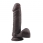 Dildo cu ventuza Fashion Dude- 20 cm Cock  Brown