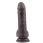 Dildo cu ventuza Fashion Dude- 20 cm Cock  Brown