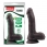 Dildo cu ventuza Fashion Dude- 20 cm Cock Brown