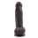 Dildo cu ventuza Fashion Dude- 17 cm Cock Brown