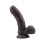 Dildo cu ventuza Fashion Dude- 18 cm Cock Brown