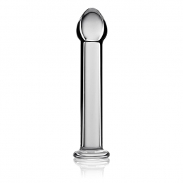 Dildo din sticla Glass Romance clear