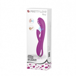 Vibrator Pretty Love Roy cu stimulare clitoris