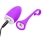 Ou vibrator Irena smart  - violet