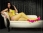 Catsuit  SL Yellow Bodystocking 