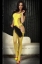 Catsuit  SL Yellow Bodystocking 