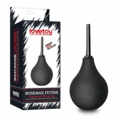  Irigator anal si vaginal Bondage Fetish Deluxe Douche Black