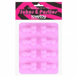 Forme cuburi de gheata penis - Pecker Chocolate/Ice Tray