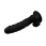 Dildo cu ventuza Labour - Black 20 cm