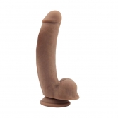  Dildo cu ventuza Boss - Brown 20 cm