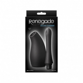 Irigator anal si vaginal Renegade - Deluxe Cleanser - Black
