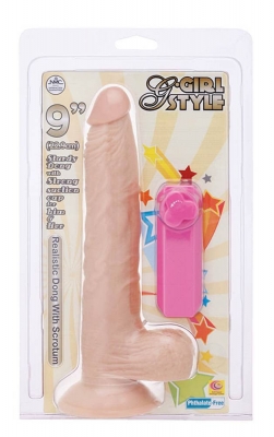 Vibrator G-Girl Style 22 cm Vibrating Dong