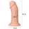 08 Dildo XXL cu ventuza Realistic Curved 24 cm