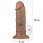 07 Vibrator XXL cu ventuza Realistic Chubby 27 cm