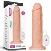  04 Vibrator XXL cu ventuza Realistic Long 28 cm