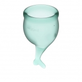  Cupa Menstruala Satisfyer Feel Secure Menstrual Cup Dark Green 