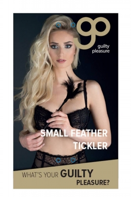 Pamatuf cu pene - GP Small Feather Tickler negru