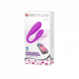 10 Vibrator Pretty Love August pentru clitoris cu SmartPhone Control