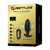  Dop anal cu vibratii si electric shock - Pretty Love Royal Pleasure Kelly