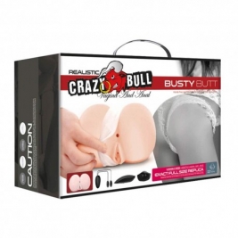 Masturbator realistic Crazy Bull vagin si anus Busty Butt cu vibratii