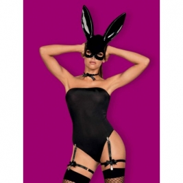 Costum sexy iepuras negru Bunny costume  S/M 