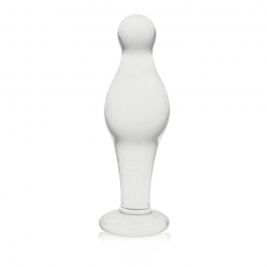 Dop anal din sticla Glass Romance 11 cm