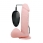 Vibrator cu ventuza Oliver 19 cm