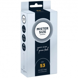 Prezervative MISTER SIZE 53 mm 10 buc.