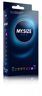 Prezervative MY SIZE PRO Latex 69 mm - 10 buc