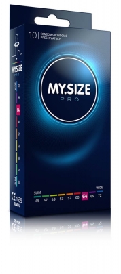 Prezervative MY SIZE PRO Latex 64 mm - 10 buc.