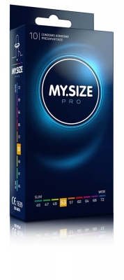 Prezervative MY SIZE PRO Latex 53 mm - 10 buc