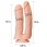 Dildo dublu cu ventuza Realistic Mega 33 cm