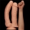 Dildo dublu cu ventuza Realistic Mega 33 cm