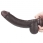 Dildo cu ventuza Sliding Skin Dual Layer Dong 23 cm