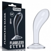  Dildo anal Flawless Clear Prostate Plug 15 cm