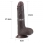 Dildo cu ventuza Sliding Skin Dual Layer Dong 17,5 cm