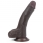 Dildo cu ventuza Sliding Skin Dual Layer Dong 17,5 cm