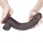 07 Dildo cu ventuza Sliding Skin Dual Layer Dong 24 cm