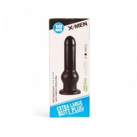 Dildo anal BIG3 X-MEN cu ventuza 25 cm