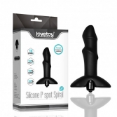  Dop Anal cu vibratii Indulgence Collection P Spot Spiral